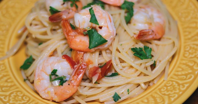 Lemon Shrimp Scampi