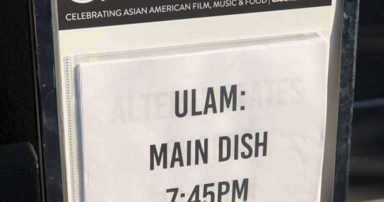 ULAM: Main Dish – Review (sort of)