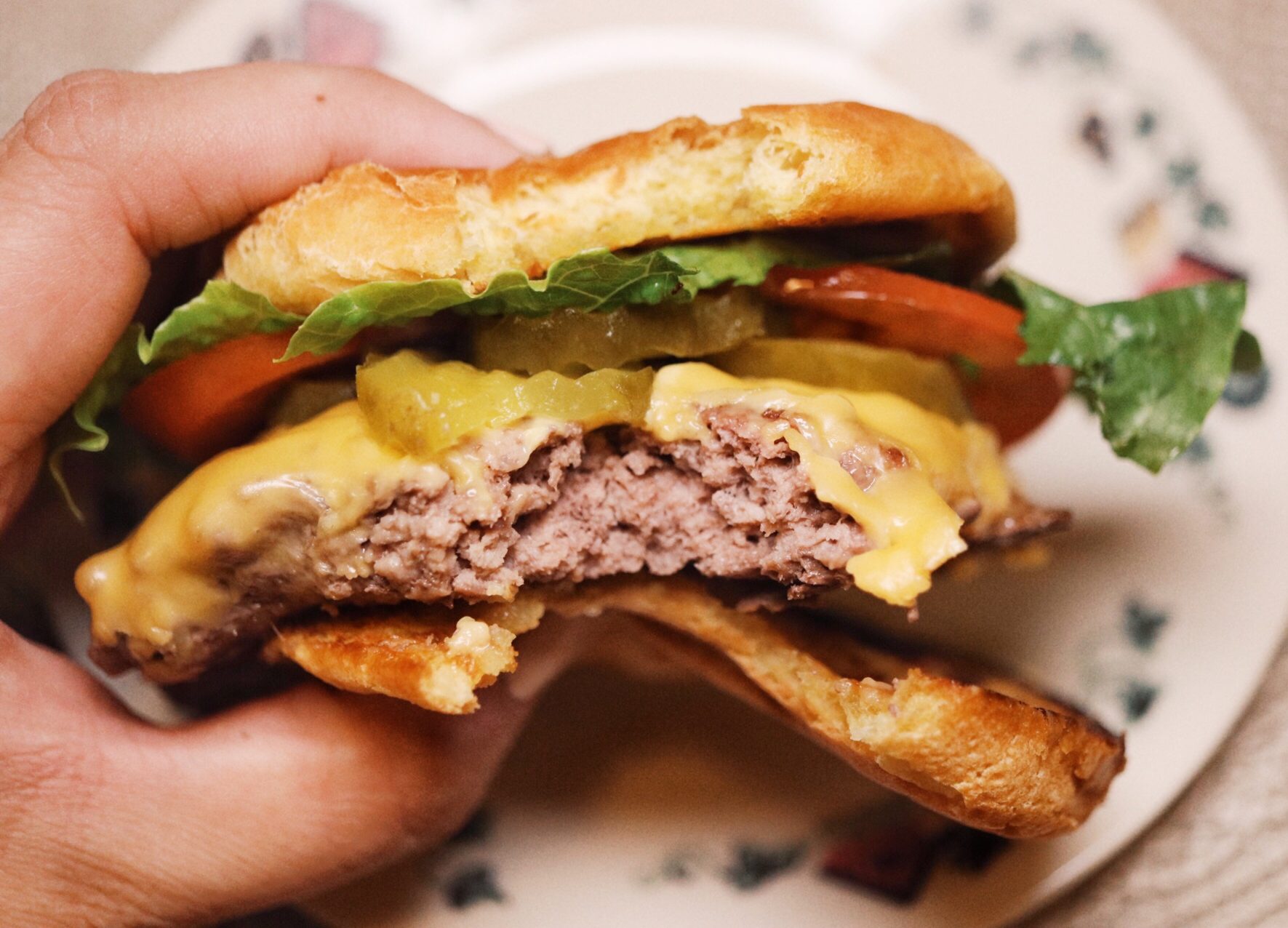 Homemade Smash Burgers