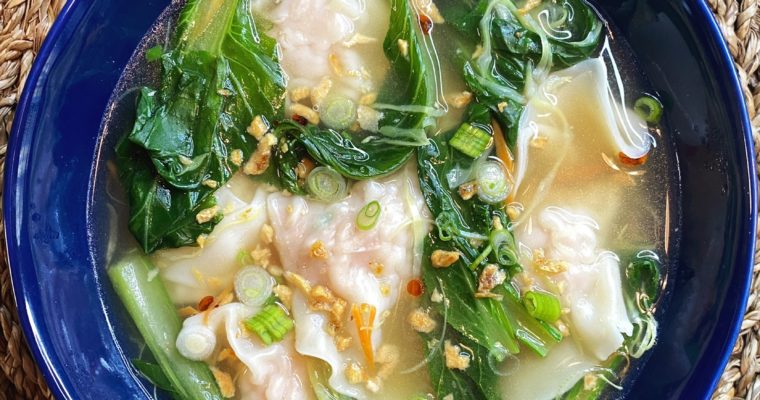 Pancit Molo Soup