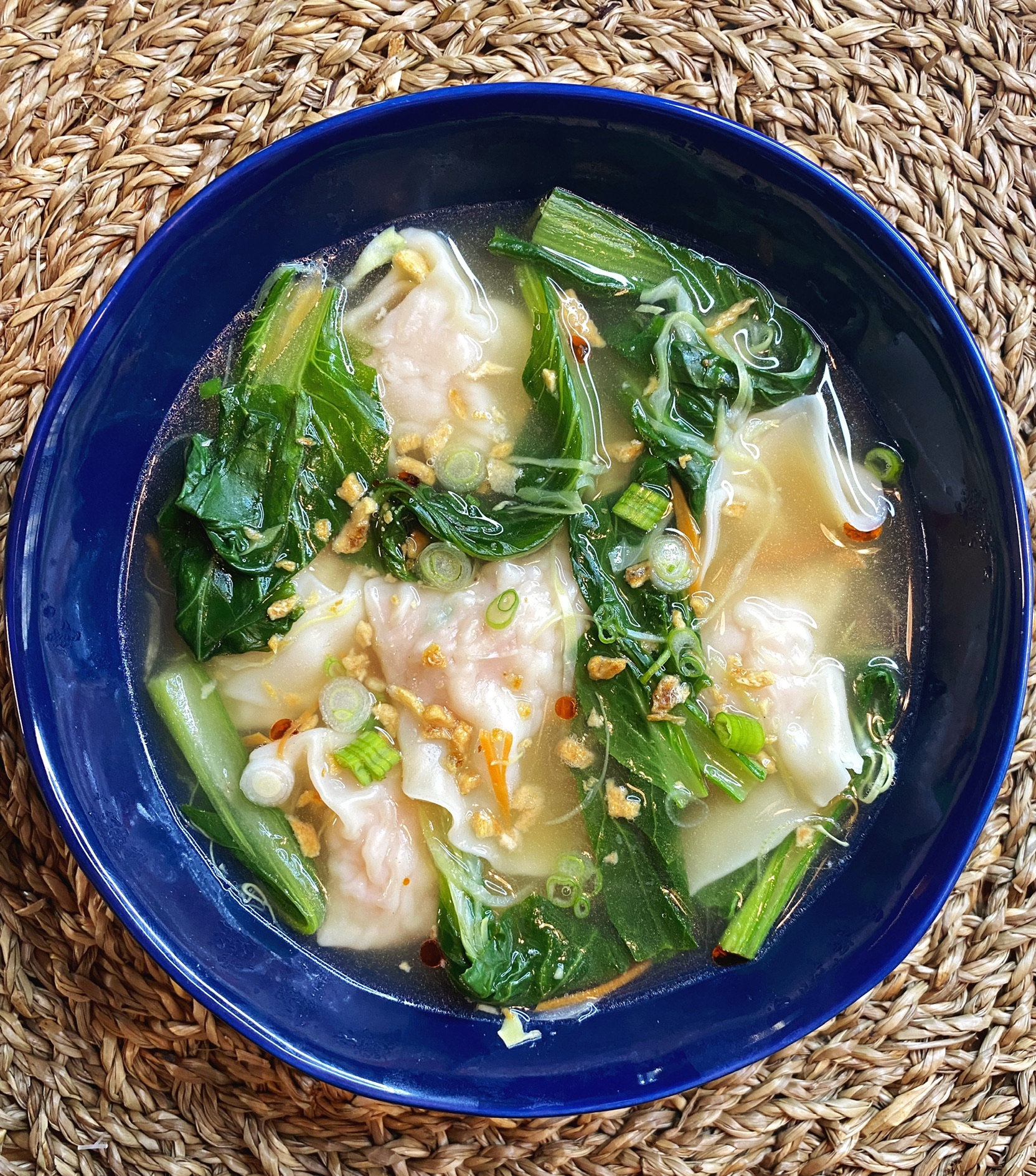 Pancit Molo Soup