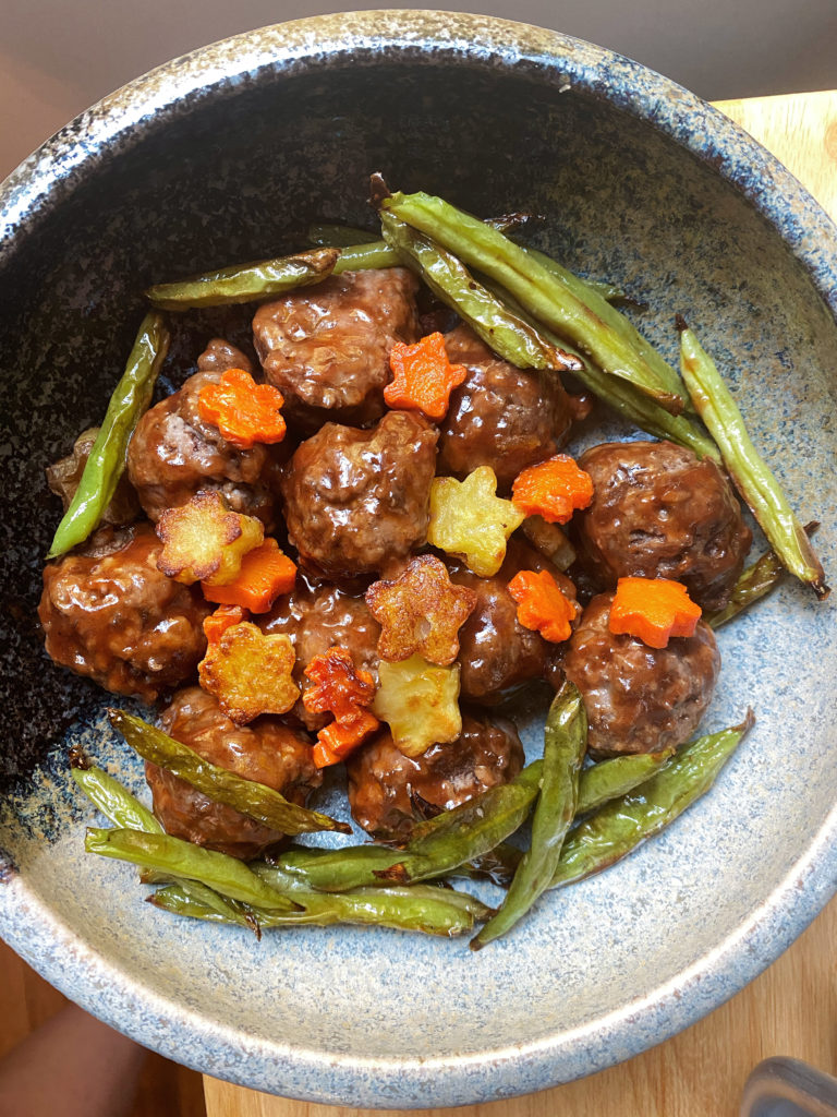 Japanese Hambagu (ハンバーグ) Meatballs