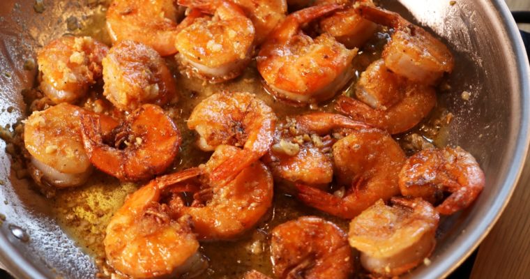 Garlic Shrimp!