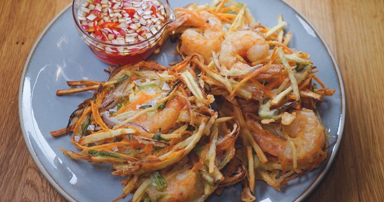 Ukoy (Filipino Shrimp and Vegetable Fritters)